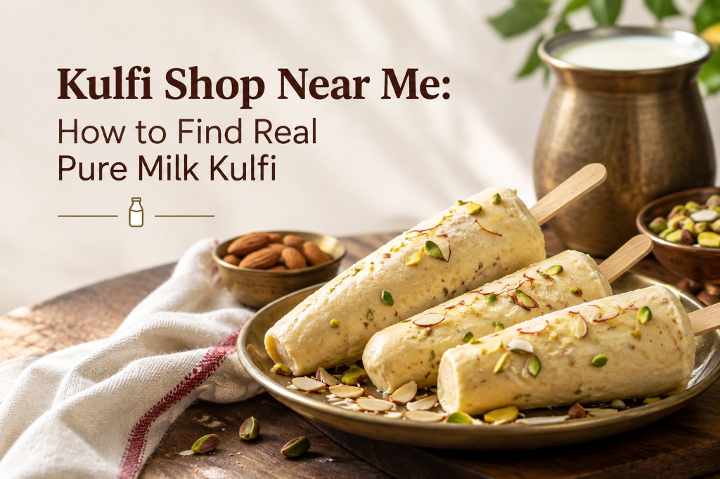 Kulfi Shop Near Me: How to Find Real Pure Milk Kulfi